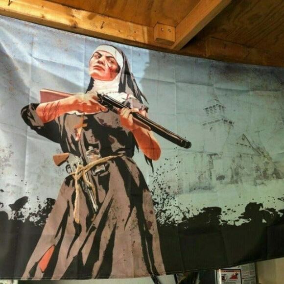 Red Dead Redemption 2 Undead Nightmare 5X3FT Undead Flag RDRII